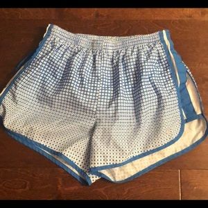 Nike Blue and Light Blue Running Shorts